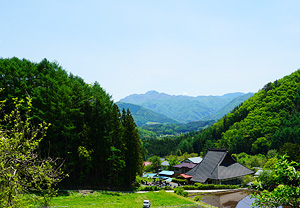 花咲からの眺望　日本百名山 皇海山